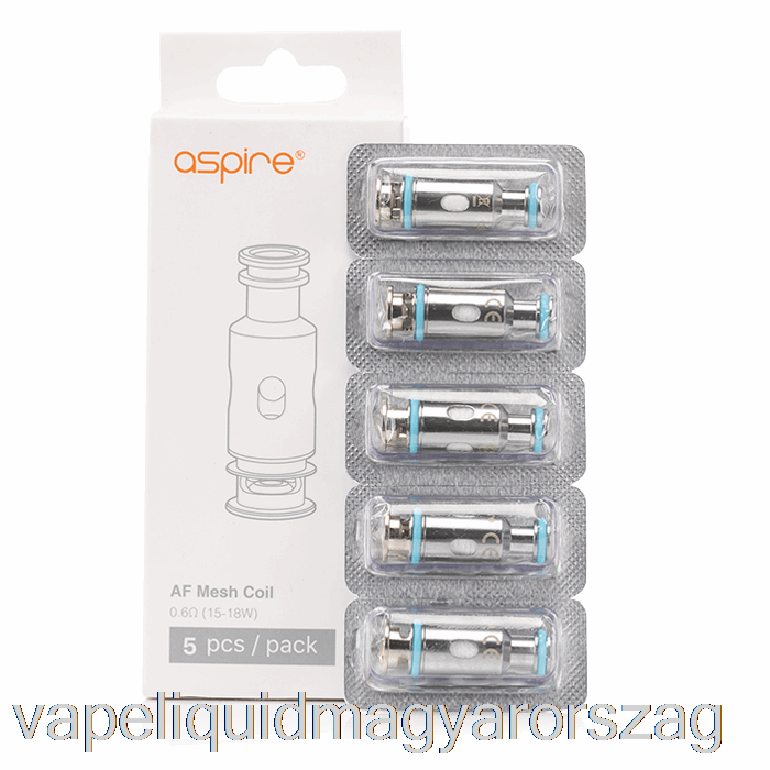 Aspire Af Cseretekercsek 0,6 Ohm Hálós Tekercsek Vape Pen